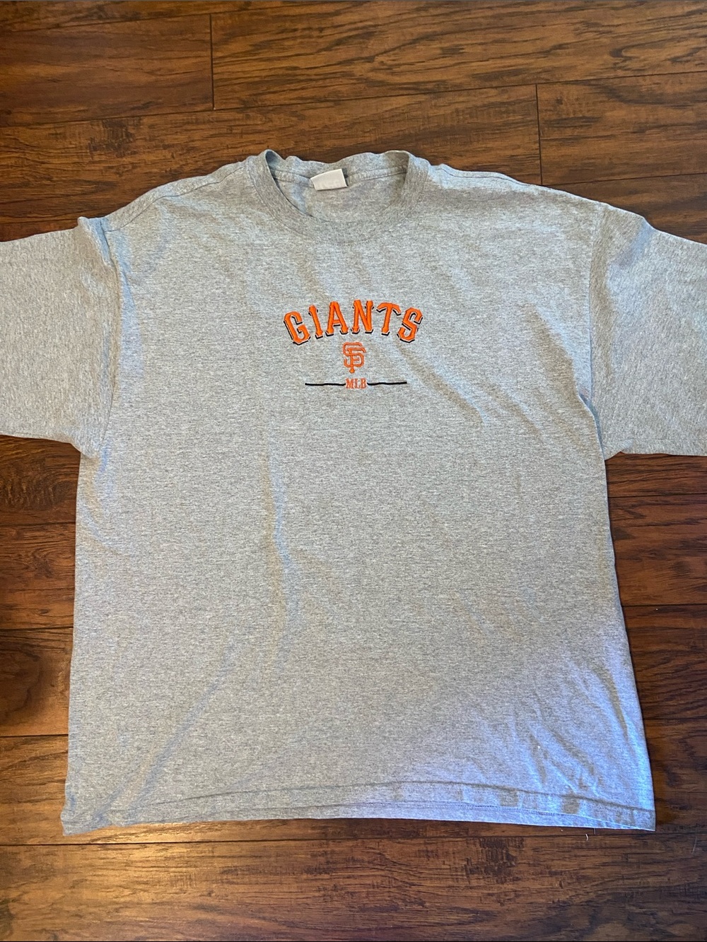 Vintage 90’s Lee Sport Sand Francisco SF Giants Embroidered T Shirt size 2XL